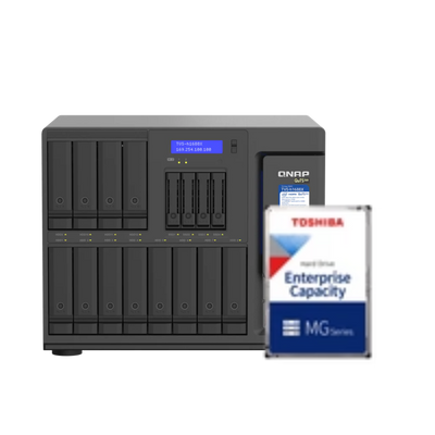 TVS-h1688X-W1250-32G 硬碟組合優惠