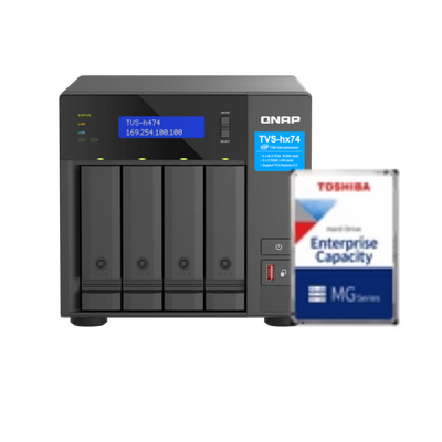 TVS-h474-PT-8G 硬碟組合優惠