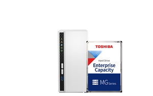 2Bay NAS x Toshiba 企業硬碟組合