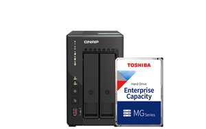 2Bay NAS x Toshiba 硬碟組合