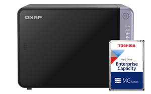 6Bay NAS x Toshiba 企業硬碟組合
