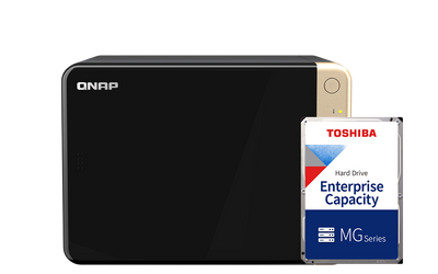 6Bay NAS x Toshiba 企業硬碟組合