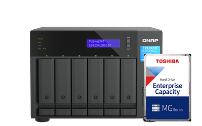 TVS-h674T 硬碟組合