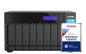 8Bay NAS x Toshiba 企業硬碟組合