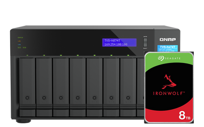 8Bay NAS x Seagate Ironwolf 組合優惠