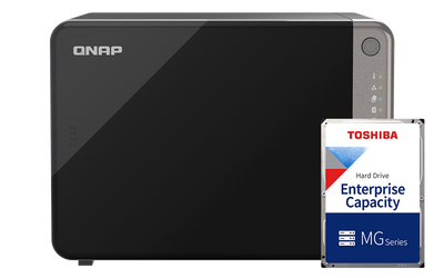 6Bay NAS x Toshiba 硬碟組合