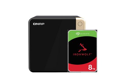 TS-464 + Seagate IronWolf 8T 組合優惠