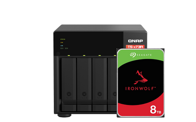 TS-473A + Seagate IronWolf 8T 組合優惠