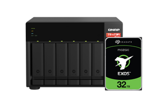 TS-673A + Seagate EXOS 32TB 組合優惠
